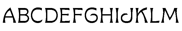 Gardein Light Font UPPERCASE