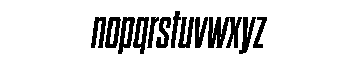 Gazzetta Variable Bold Italic Font LOWERCASE