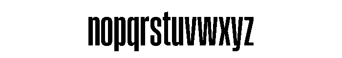Gazzetta Variable Bold Font LOWERCASE