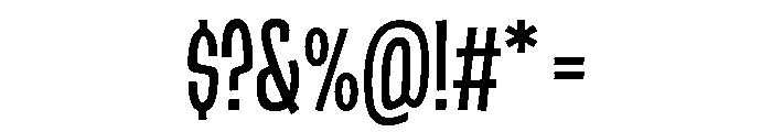 Gazzetta Variable Extra Light Font OTHER CHARS