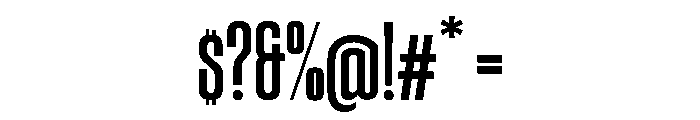 Gazzetta Variable Regular Font OTHER CHARS