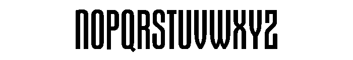 Gazzetta Variable Regular Font UPPERCASE