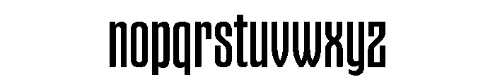Gazzetta Variable Regular Font LOWERCASE