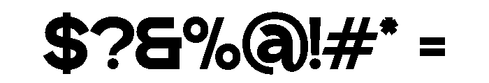 GAFTON-Regular Font OTHER CHARS