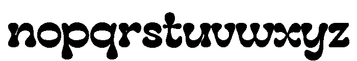 GALORY Regular Font LOWERCASE