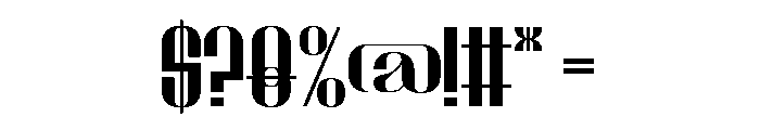 GAMALAMA Font OTHER CHARS