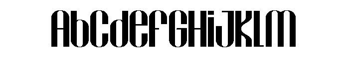 GAMALAMA Font UPPERCASE