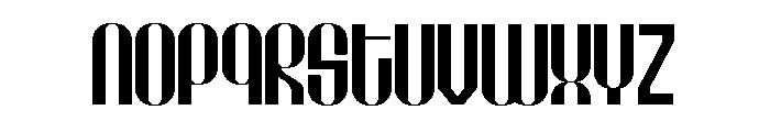 GAMALAMA Font UPPERCASE