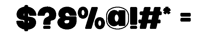 GATHEO-Regular Font OTHER CHARS