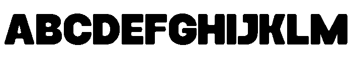 GATHEO-Regular Font UPPERCASE