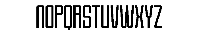 GAVISTER-Regular Font UPPERCASE