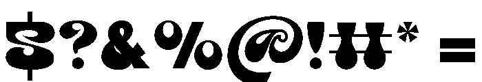 Gabel-Regular Font OTHER CHARS