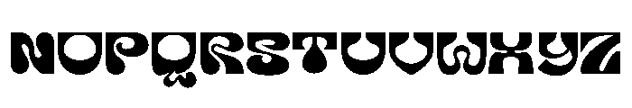Gabel-Regular Font UPPERCASE