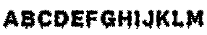 Gabor Regular Font UPPERCASE