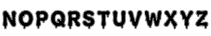 Gabor Regular Font UPPERCASE