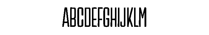 Gabrix Font UPPERCASE