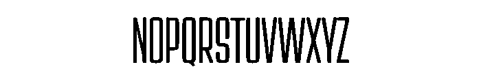 Gabrix Font UPPERCASE