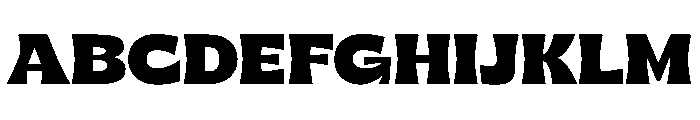 Gachiki Font UPPERCASE