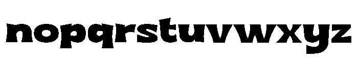 Gachiki Font LOWERCASE