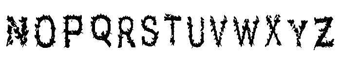 Gafeb Regular Font UPPERCASE