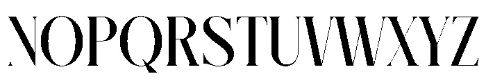 Gafilen Font UPPERCASE