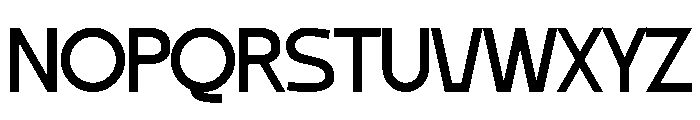 Gaftor Font UPPERCASE