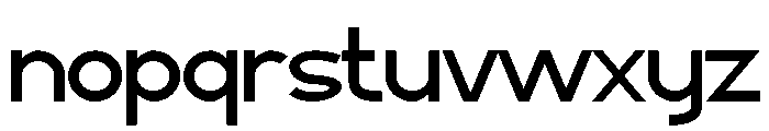 Gaftor Font LOWERCASE