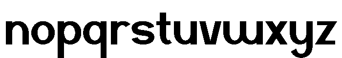 Gagfir Font LOWERCASE
