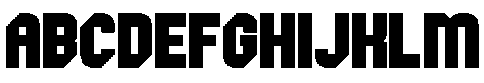 Gagon Regular Font UPPERCASE