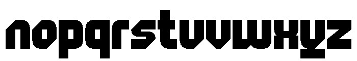Gagon Regular Font LOWERCASE