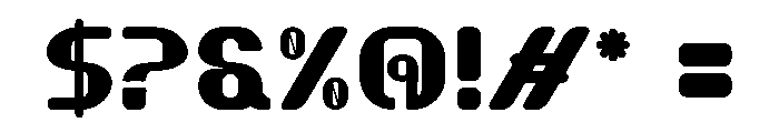 Gahreg Font OTHER CHARS