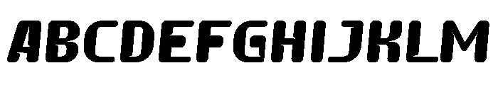 Gahreg Font UPPERCASE