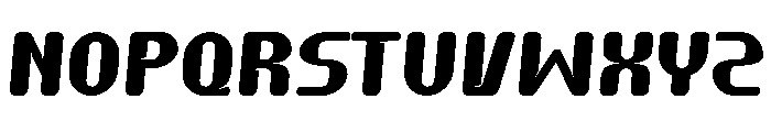 Gahreg Font UPPERCASE