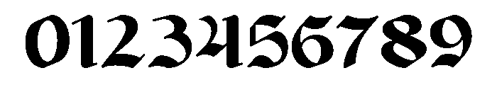 Gaiden Regular Font OTHER CHARS