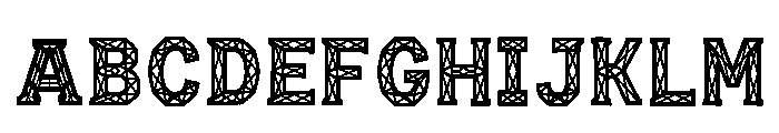 Gaiel Regular Font UPPERCASE
