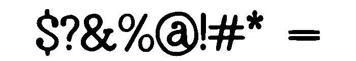 Gaillardia Font OTHER CHARS
