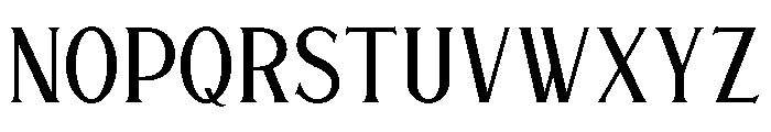 Gaisan Regular Font UPPERCASE