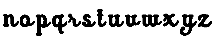 Galactic_Trek Font LOWERCASE
