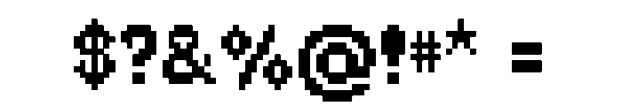 GalacticGrid Font OTHER CHARS