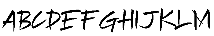 Galagos Font UPPERCASE