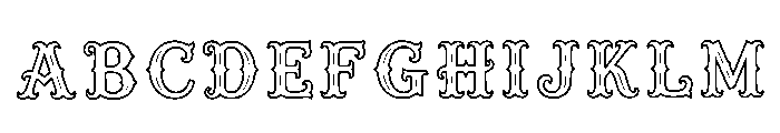 Galah Regular Font UPPERCASE