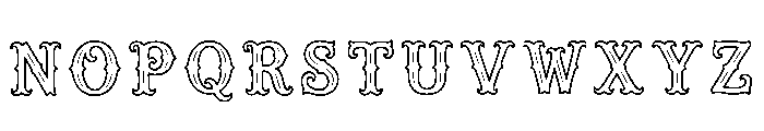 Galah Regular Font UPPERCASE
