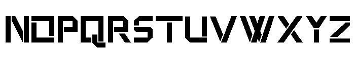 Galaxor Regular Font UPPERCASE