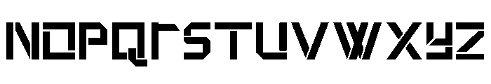 Galaxor Regular Font LOWERCASE