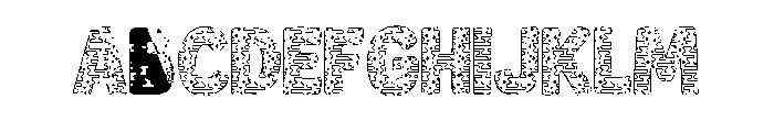 Galaxy Font 1 Font UPPERCASE