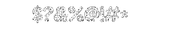 Galaxy Font 4 Font OTHER CHARS