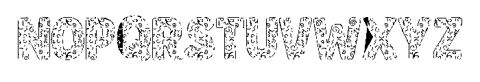 Galaxy Font 4 Font UPPERCASE