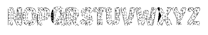 Galaxy Font 4 Font LOWERCASE