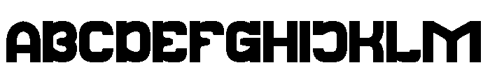 Galaxy Theater Bold Font UPPERCASE