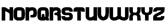 Galaxy Theater Bold Font UPPERCASE
